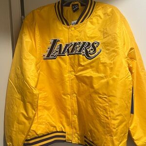 Lakers Yellow Lightweight Jacket